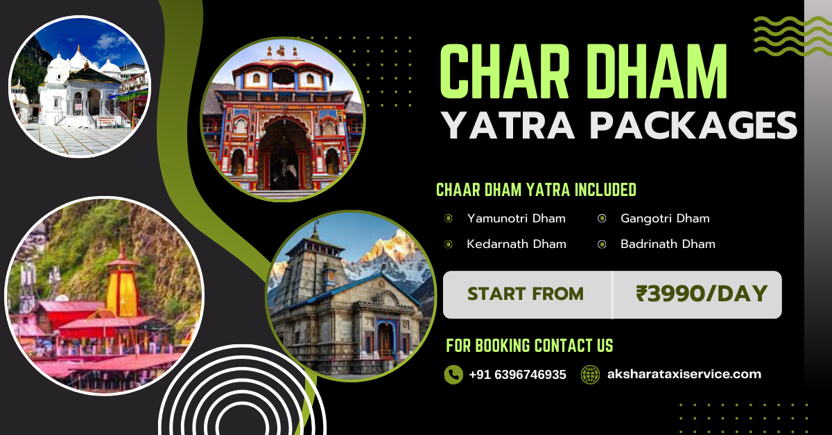 Char dham yatra Taxi fare – Kedarnath Badrinath Gangotri Yamunotri Taxi Packages